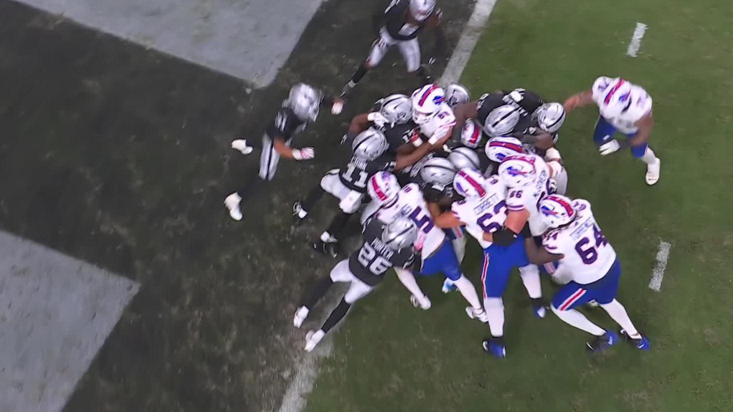 Bills impusieron condiciones en su visita a los Raiders