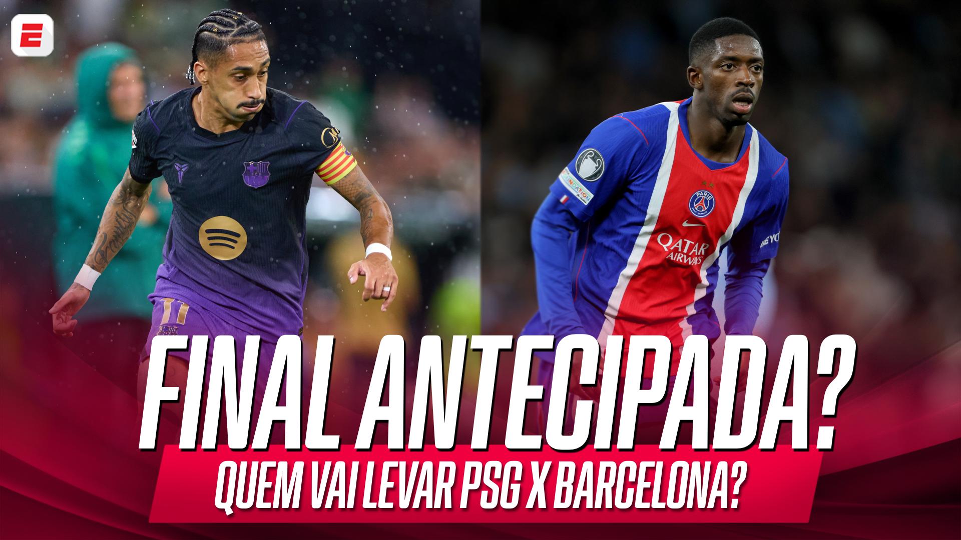 PSG x Barcelona é final antecipada da Champions League? Ubiratan Leal responde!
