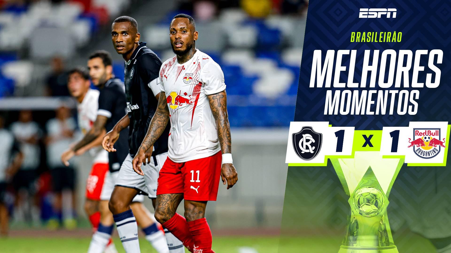 Remo sai atrás, arranca empate contra o Bragantino, mas segue em situação complicada no Z4; melhores momentos