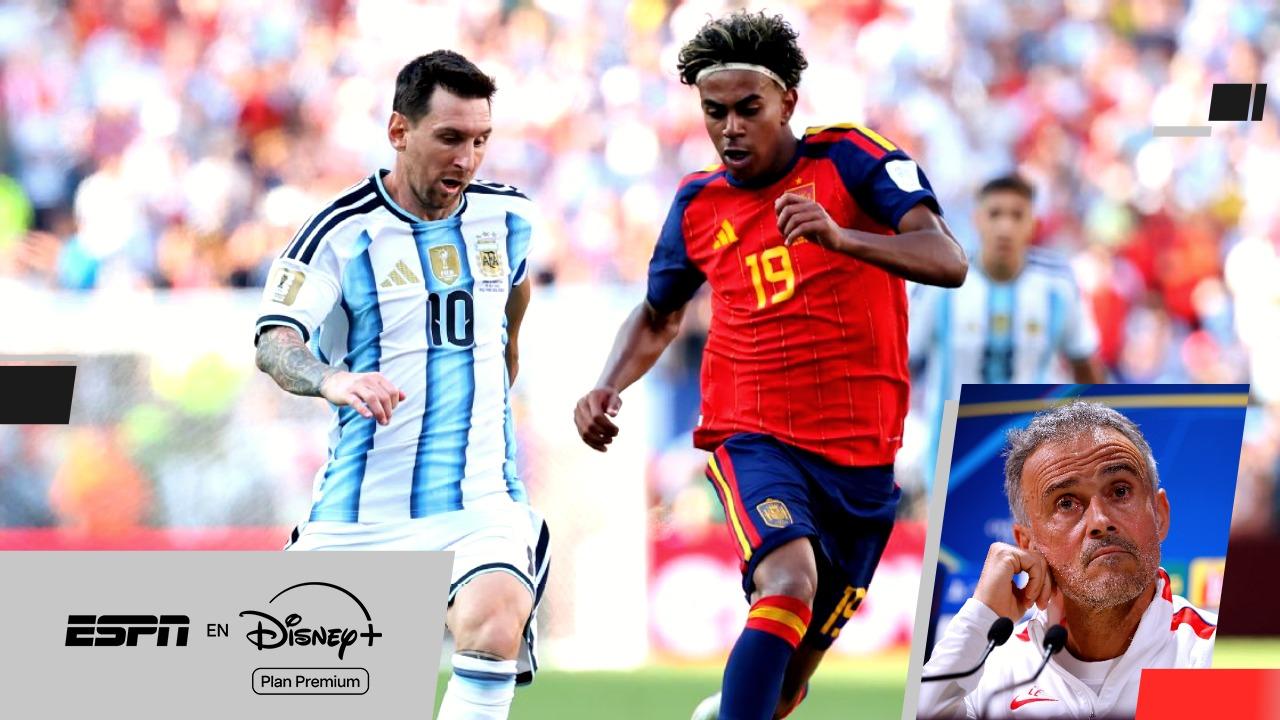 Luis Enrique, contundente sobre la comparación entre Leo Messi y Lamine Yamal