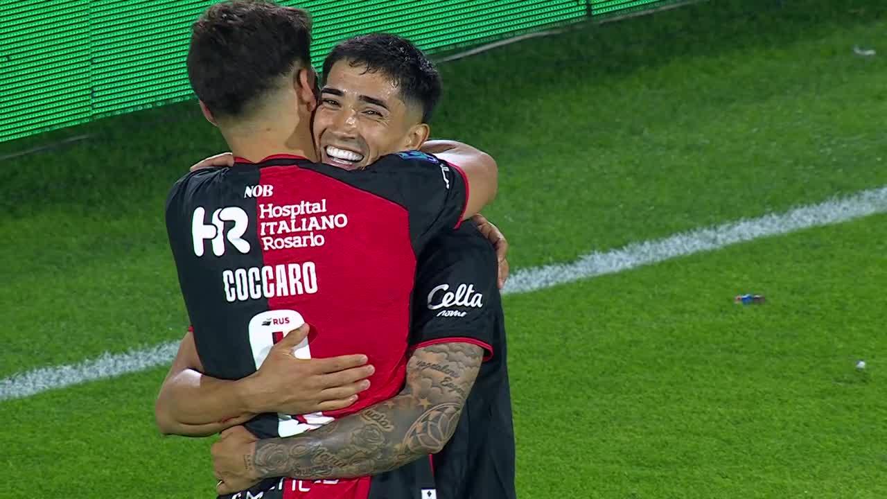 El gol de Solari con el que Newell's amplió la ventaja sobre Central Córdoba