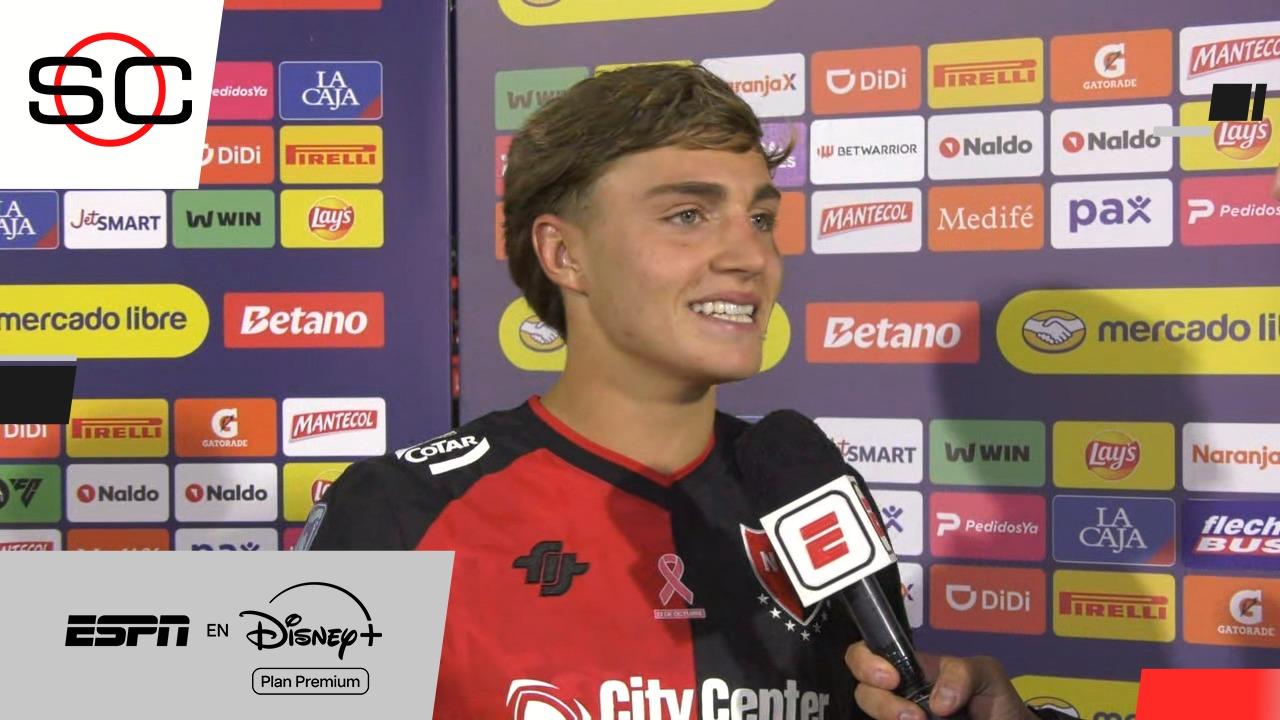 Gómez Mattar: "Me cuesta caer; soñé toda la vida con hacer un gol acá"