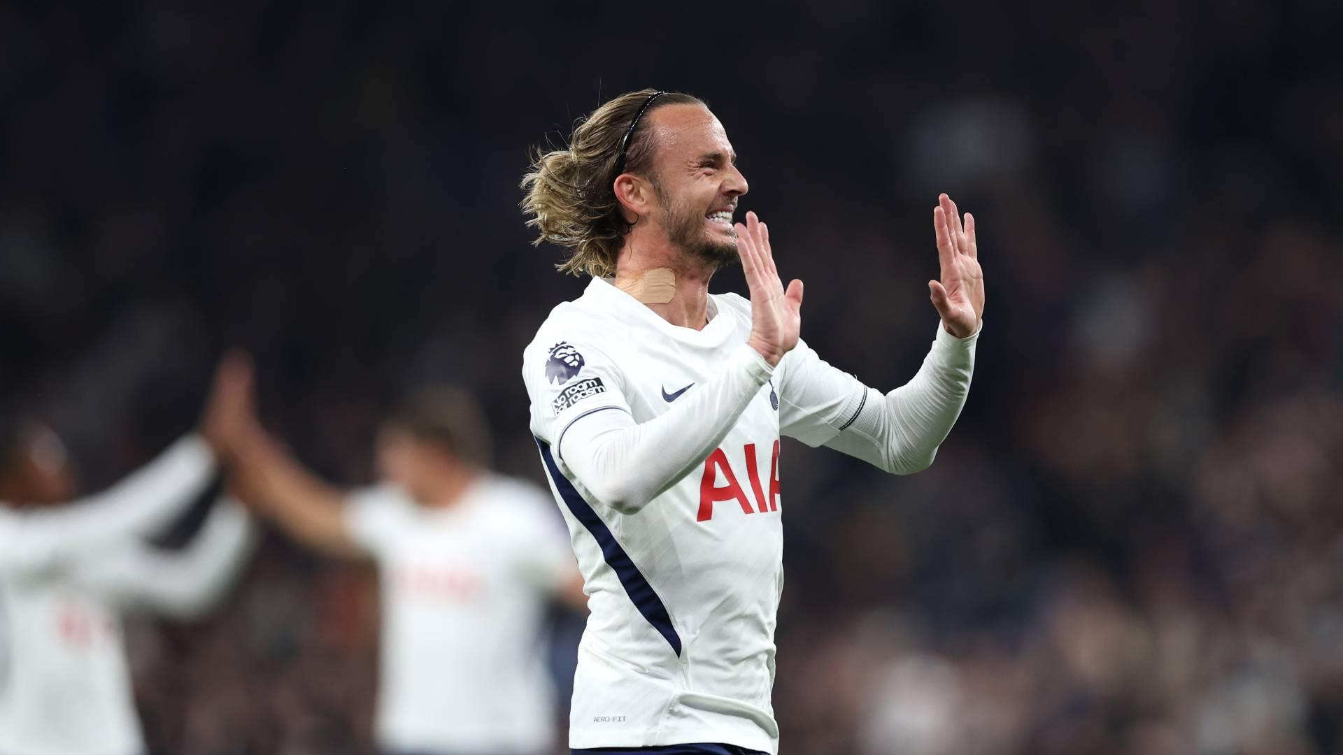 Gol do Tottenham! Maddison abre o placar contra o Coventry pela Premier League