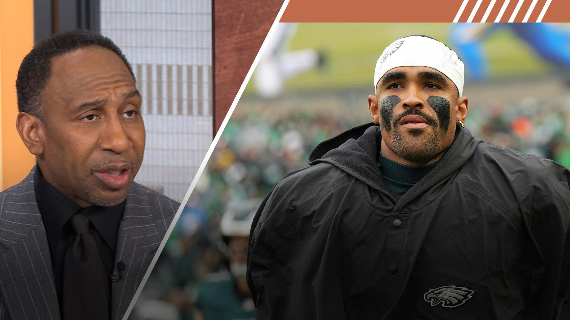 Stephen A.: Jalen Hurts blood clot diagnosis 'devastating'