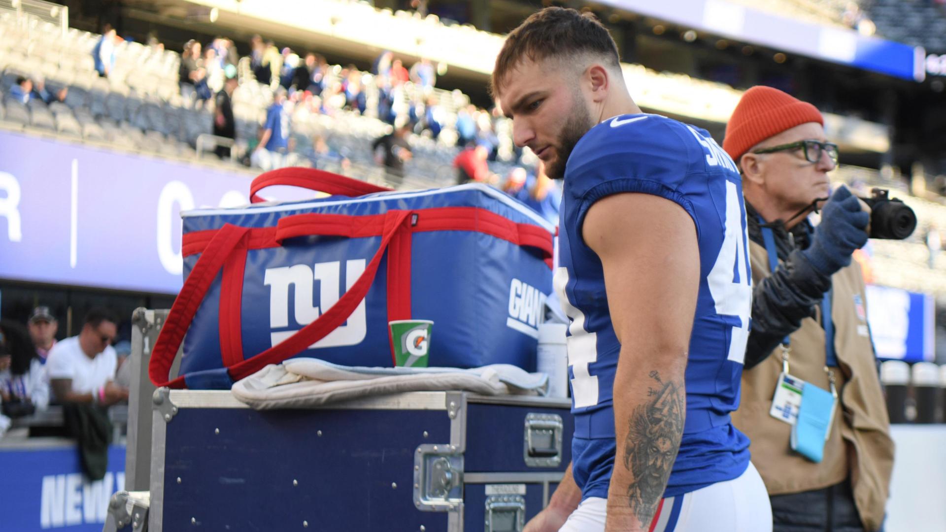 Field Yates vents about Giants' handling of Skattebo after his 0-point day