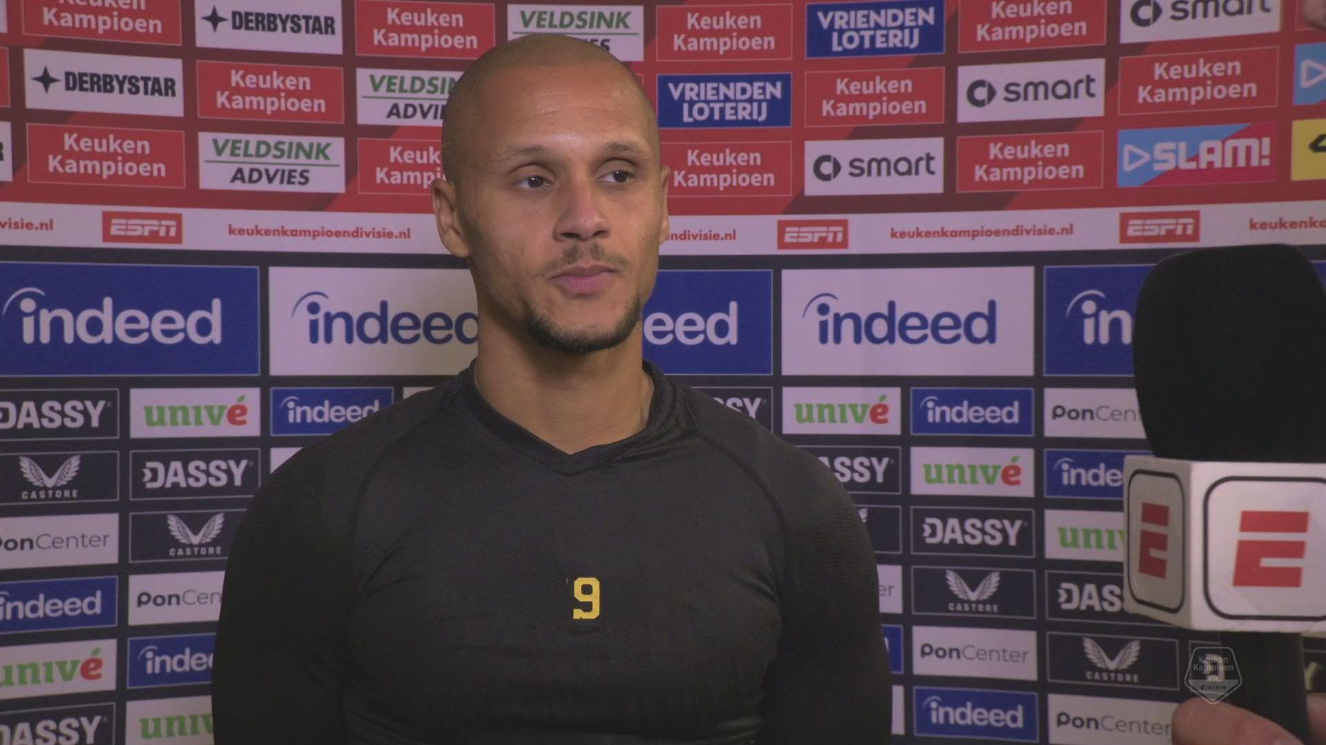 Van den Hurk na beslissende goal: "Ik doe nog steeds dezelfde dingen die ik vorig jaar ook deed"