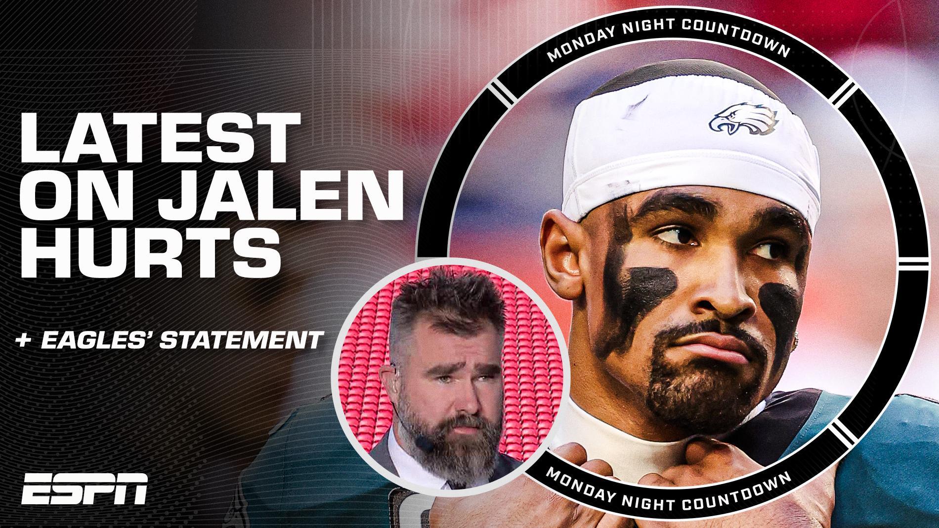 ‘How did we get here?’ Jalen Hurts to miss rest of season with blood clots | Monday Night Countdown