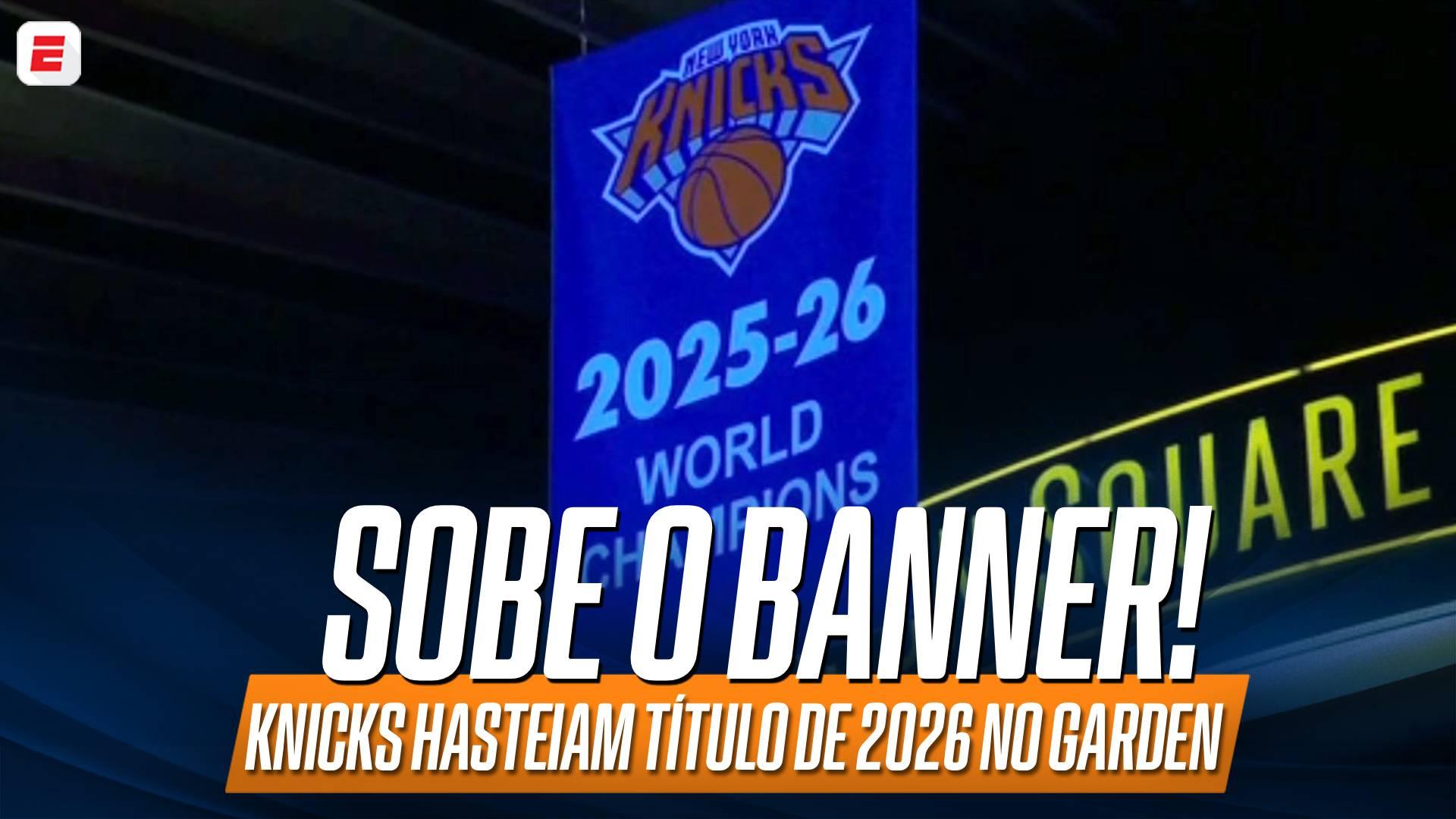 Eternizados! Knicks realizam cerimônia do banner de campeões no Madison Square Garden; VEJA