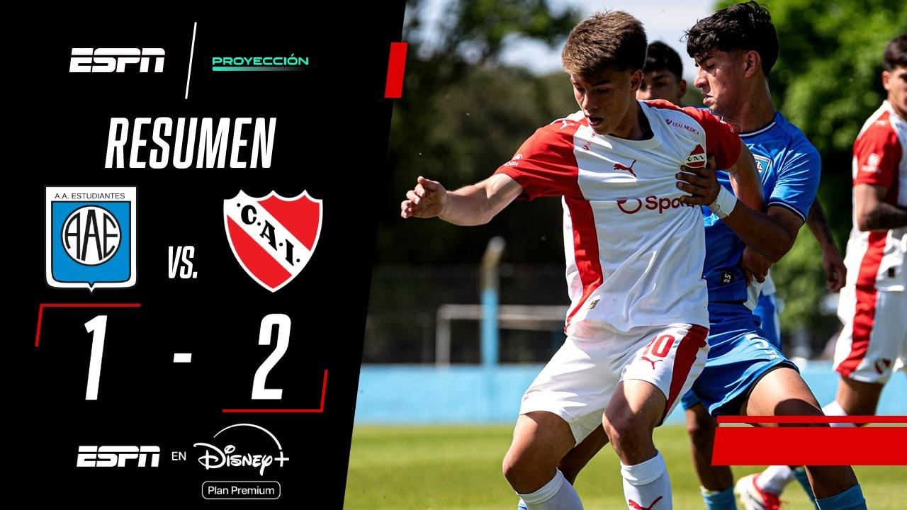 Independiente venció a Estudiantes (RC) y sigue firme en el Torneo Proyección