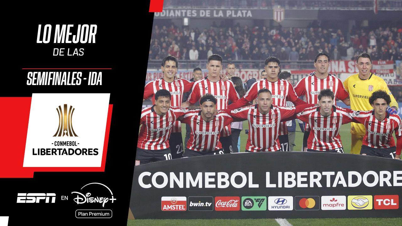 Estudiantes, el mejor de la ida de semifinales de la CONMEBOL Libertadores