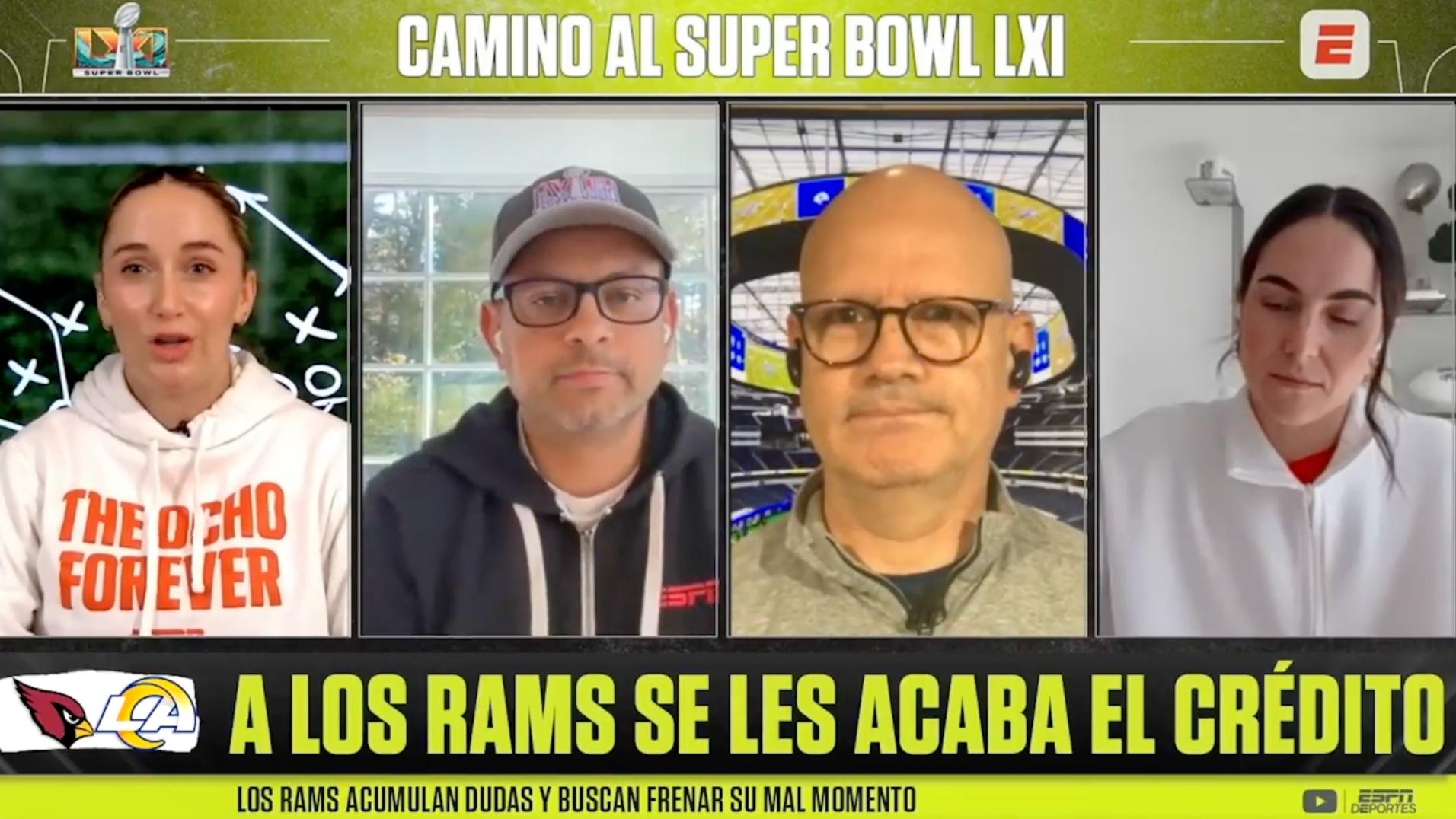 Los Rams parecen tener actitud sobrada