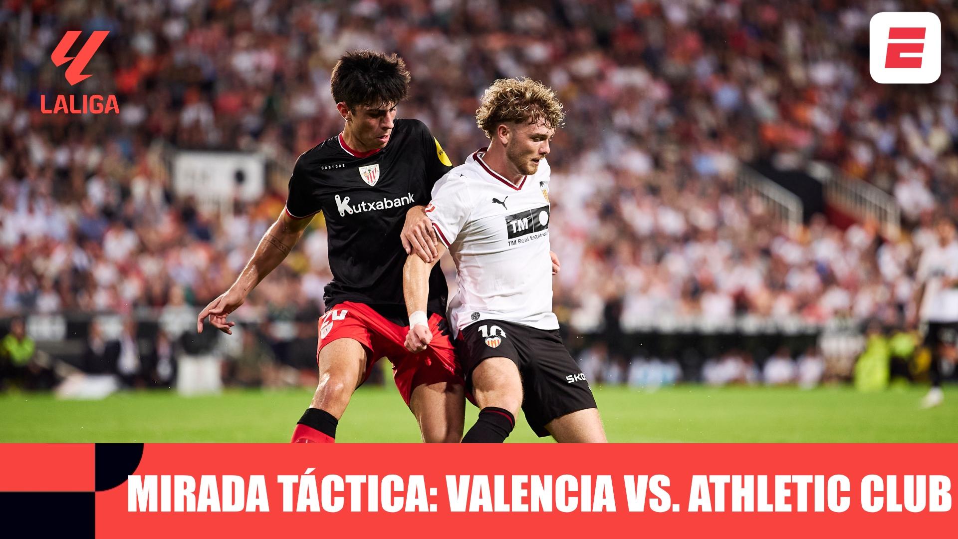 La mirada táctica del empate del Valencia ante Athletic Club