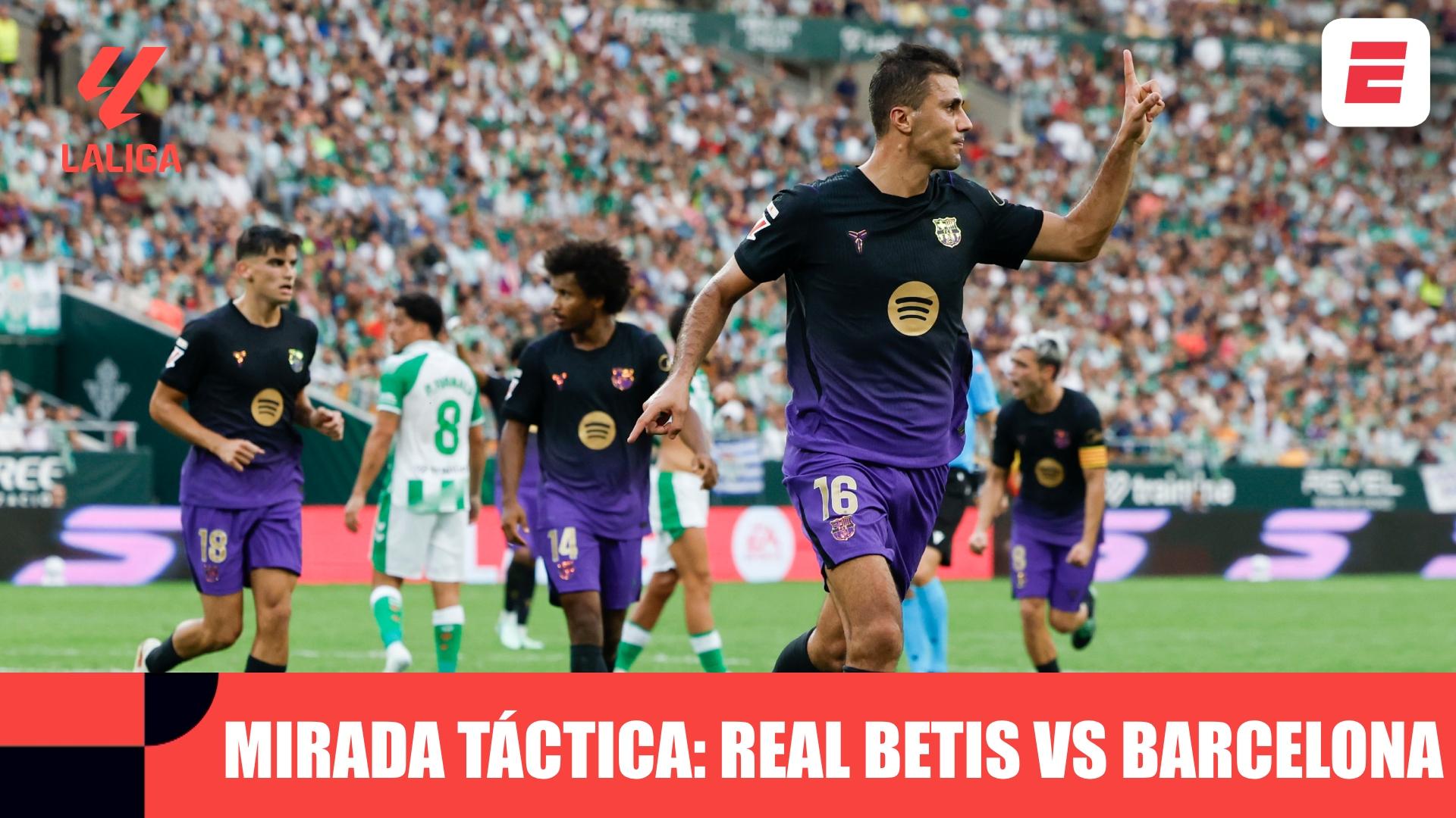 La mirada táctica de la paliza del Barcelona al Real Betis