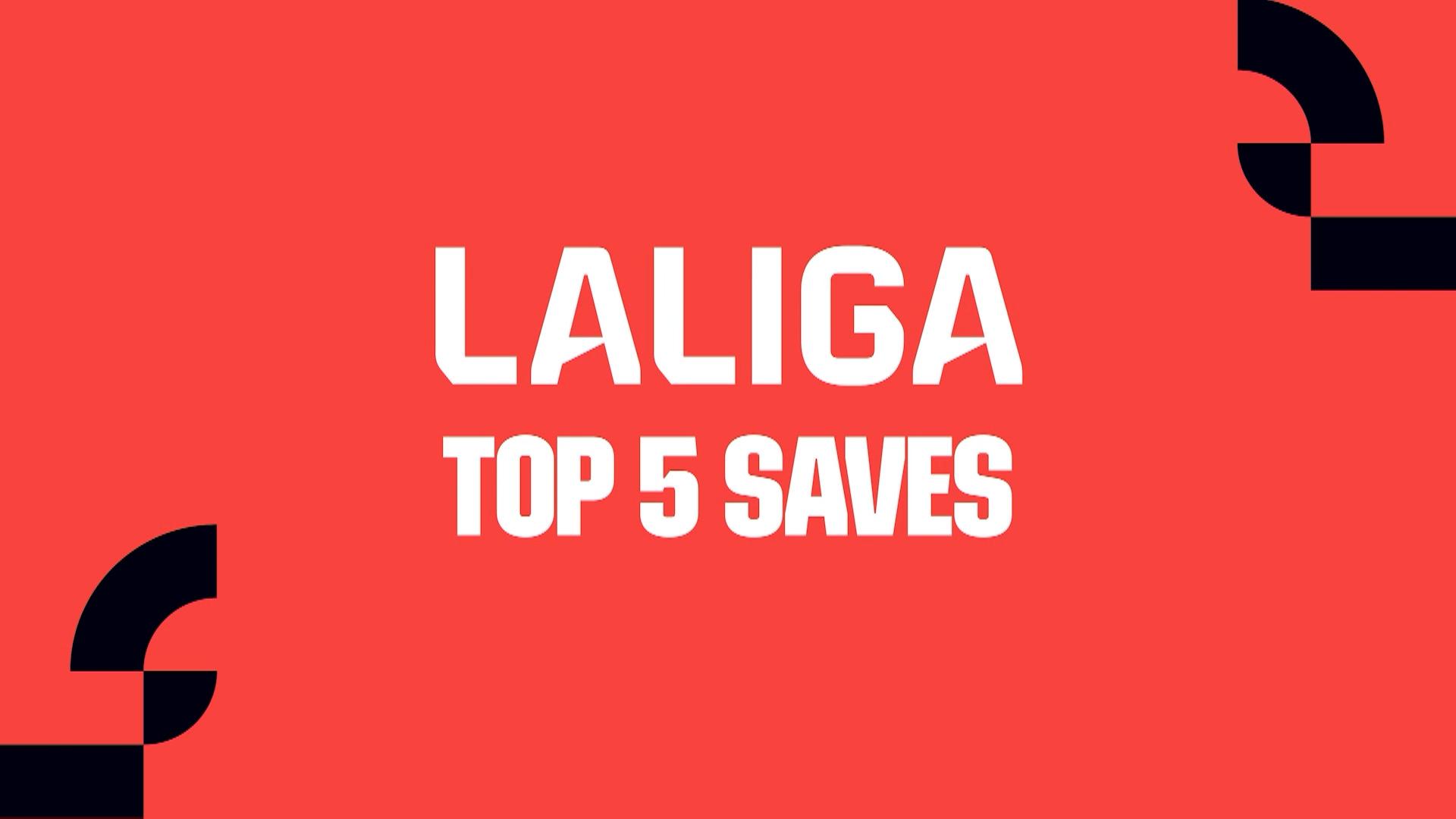Las mejores atajadas de la fecha 9 en La Liga