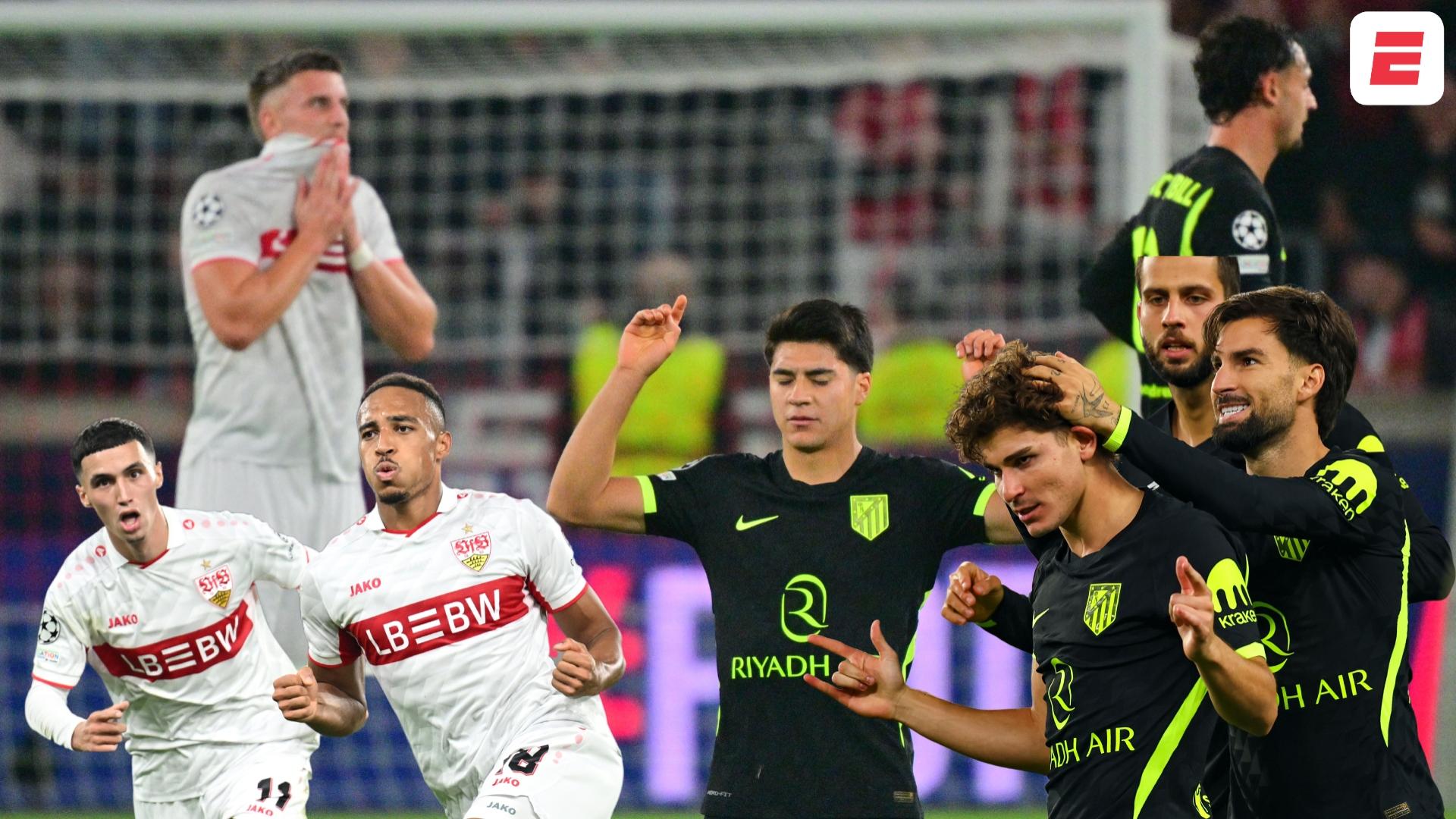 Atlético de Madrid rescata un punto ante un Stuttgart superior
