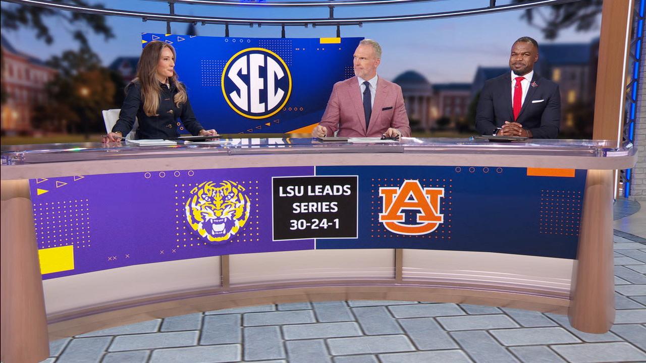 How will Auburn face the challenge of outrunning LSU's tough defense?