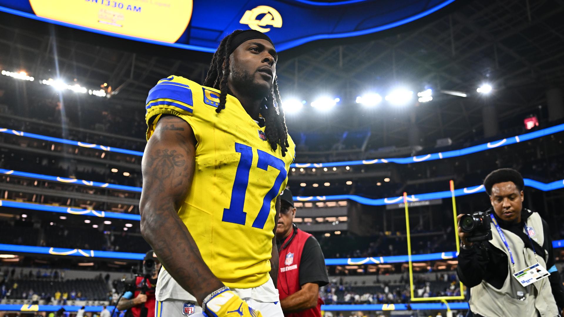 What does Davante Adams' injury mean for other Rams pass catchers in fantasy?
