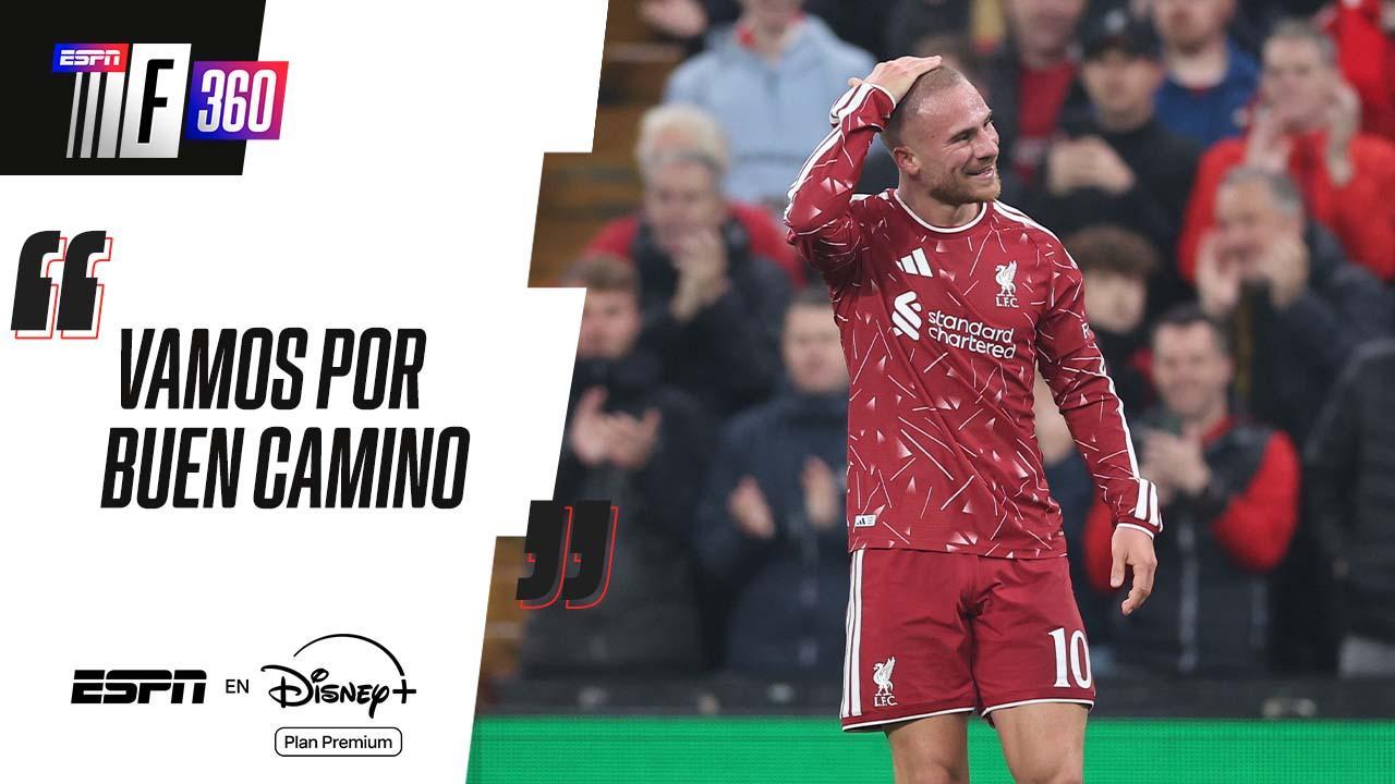 Mac Allister: "Me gusta llegar al área y hacer goles"
