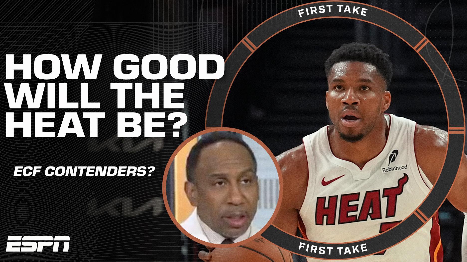 Stephen A. makes a BOLD prediction about Giannis’ Heat team