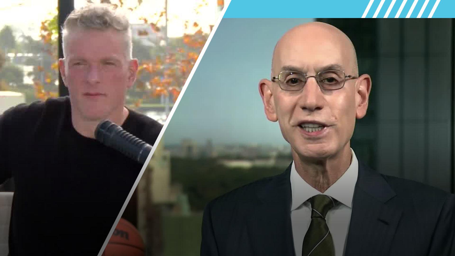 Adam Silver: LeBron's helicopter travel 'perfectly appropriate'