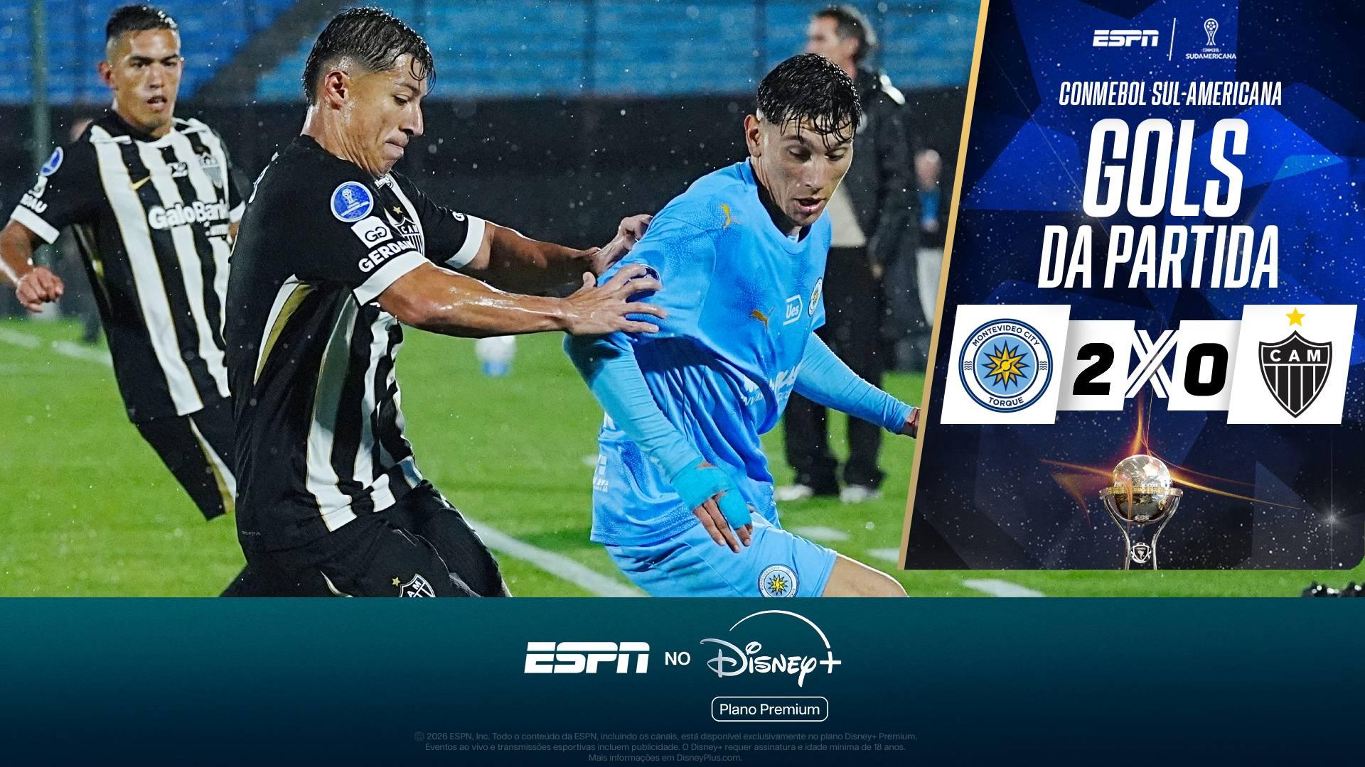 Susto para o Atlético-MG! Os gols do City Torque que quase levaram semifinal da Sul-Americana para os pênaltis