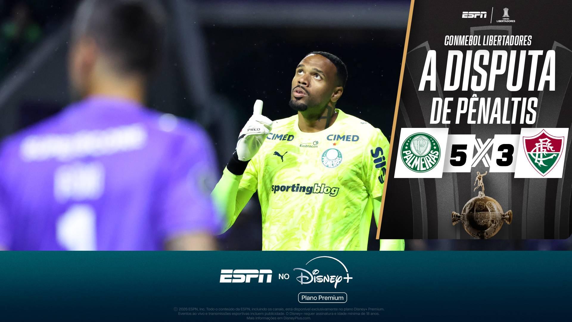 Palmeiras elimina Fluminense nos PÊNALTIS e vai à FINAL da LIBERTADORES com 'redenção' de Carlos Miguel; VEJA