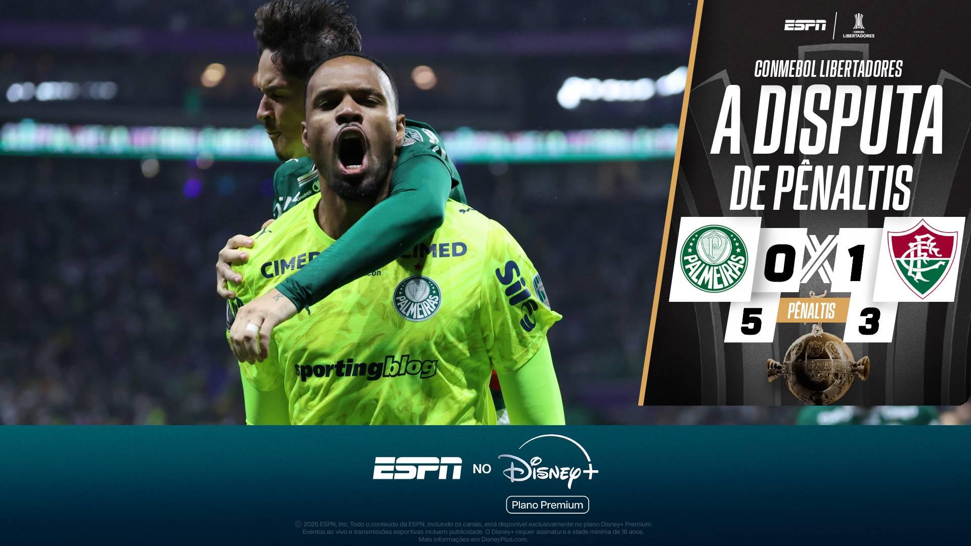 TODOS os pênaltis de Palmeiras x Fluminense na semifinal da Libertadores em 1 MINUTO; VEJA