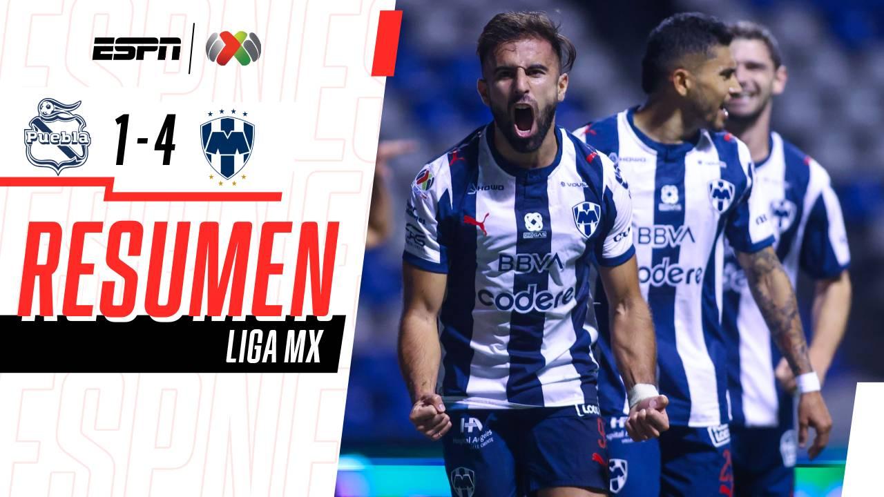 ¡Rayados gana, gusta y golea a Puebla! | Puebla 1 Rayados 4