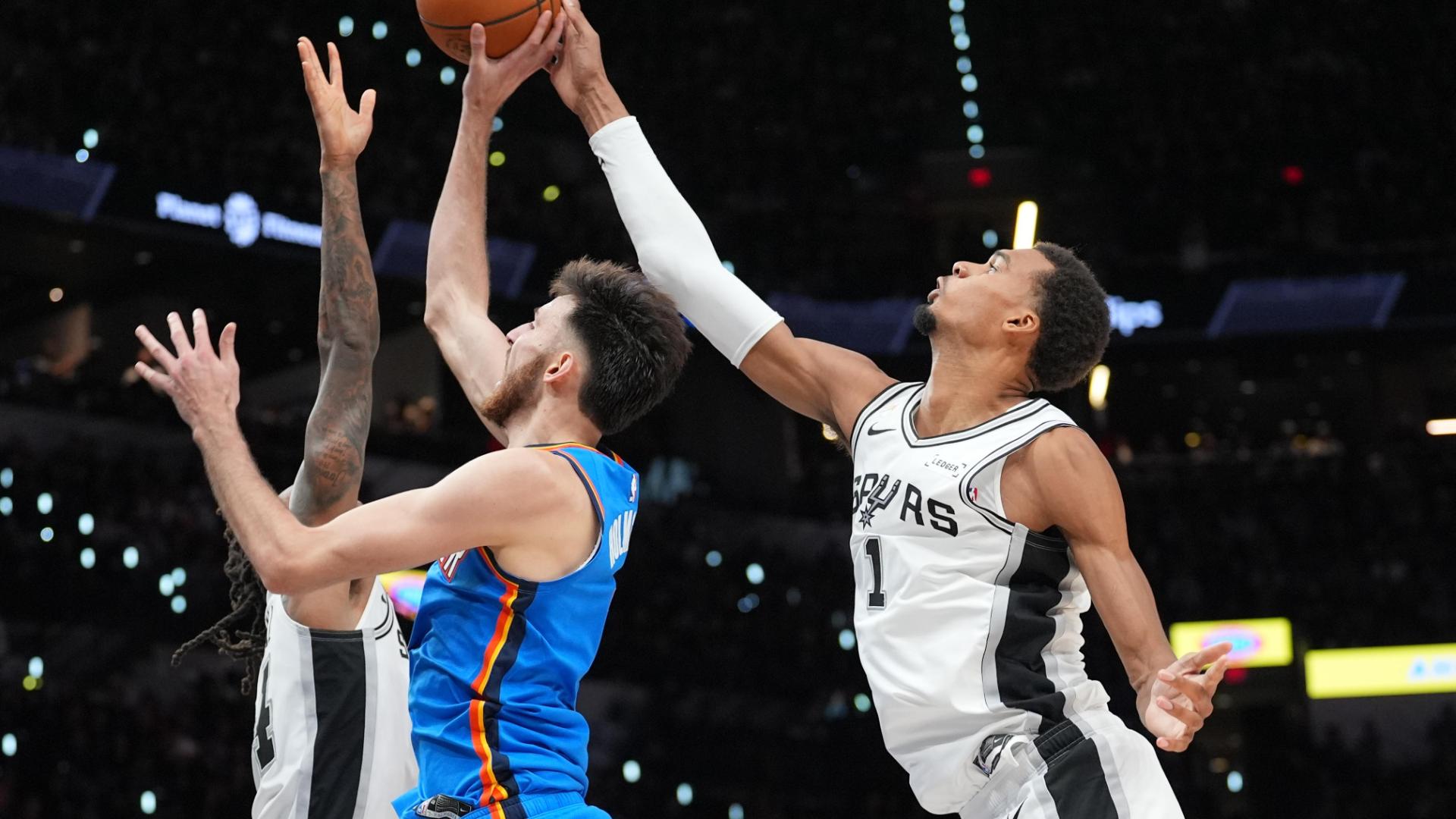 Gilgeous-Alexander, Thunder roll past Spurs 116-104 in first matchup since conference finals defeat