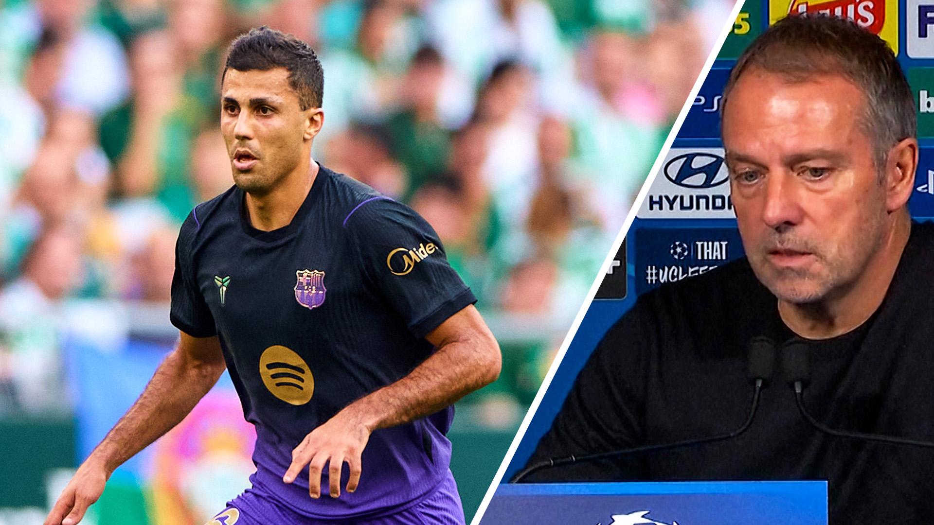 Flick: Rodri is rested for El Clasico