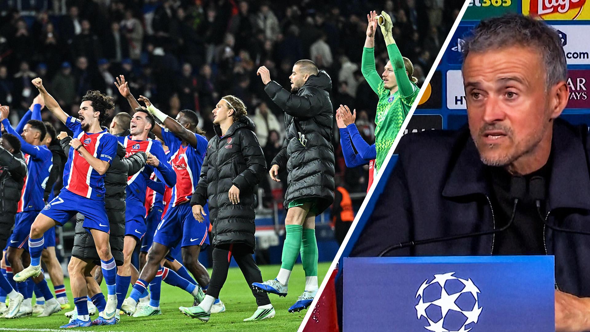 'I don't care' - Luis Enrique on PSG being UCL favourites