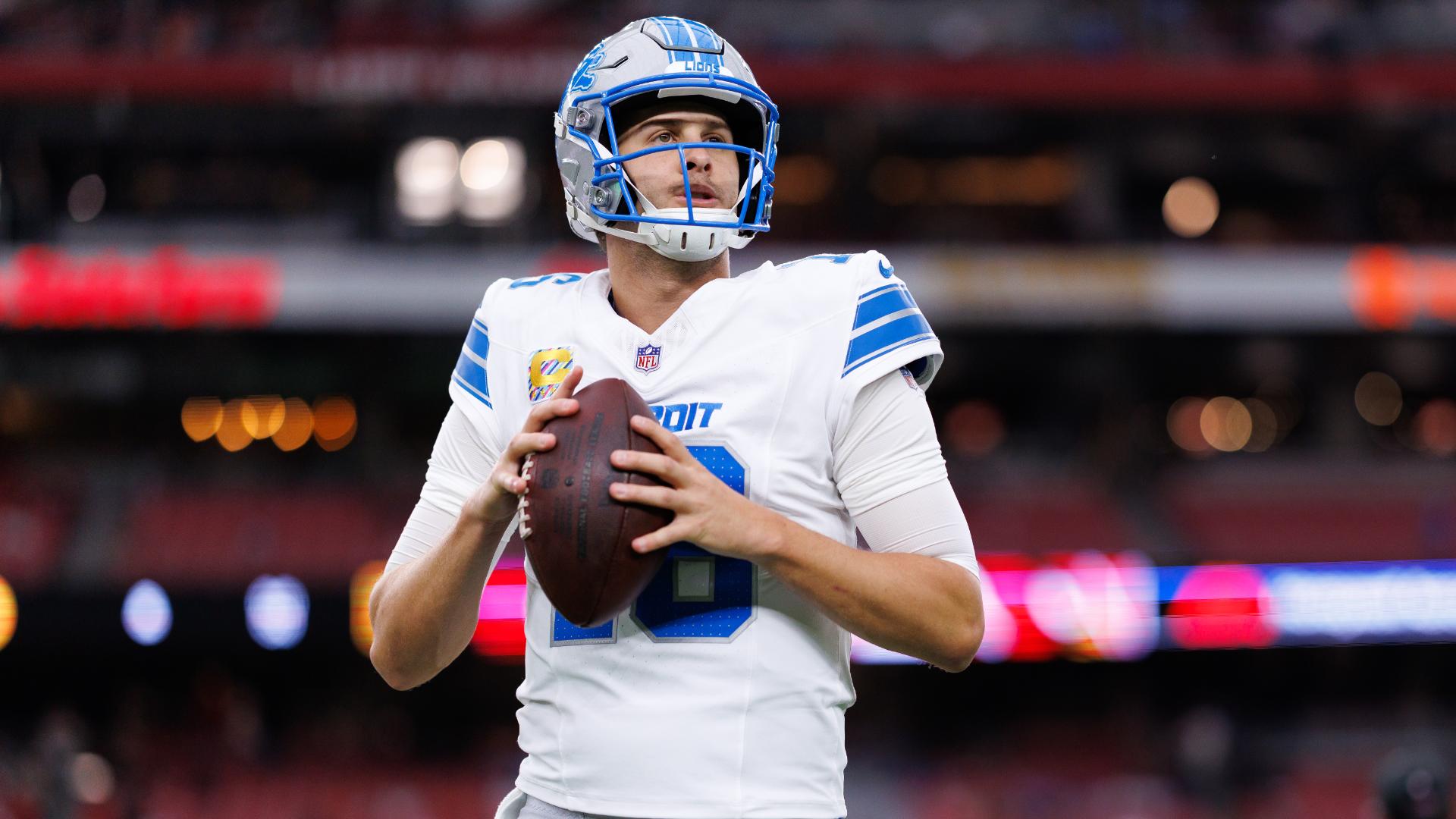 Daniel Dopp: Jared Goff locked in as a top-10 fantasy QB in Week 7
