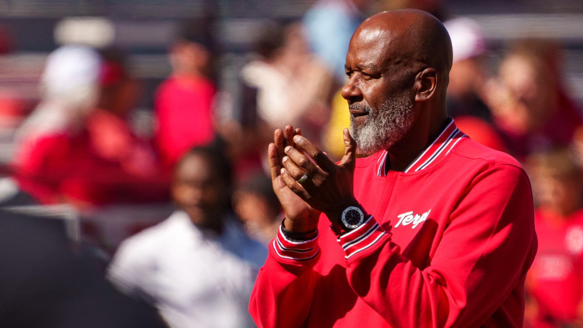 Maryland grad Domonique Foxworth reacts to Mike Locksley's firing