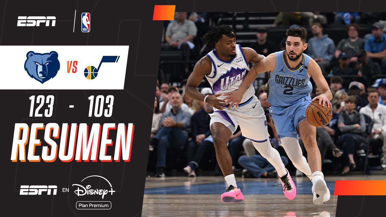 Con Ty Jerome encendido, los Grizzlies vencieron a Utah Jazz