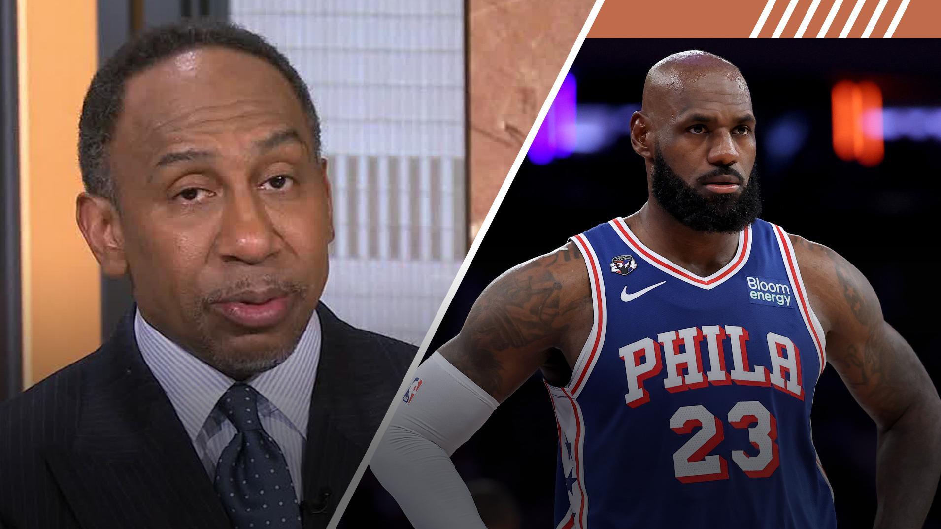 Stephen A. shares his one concern with the 76ers