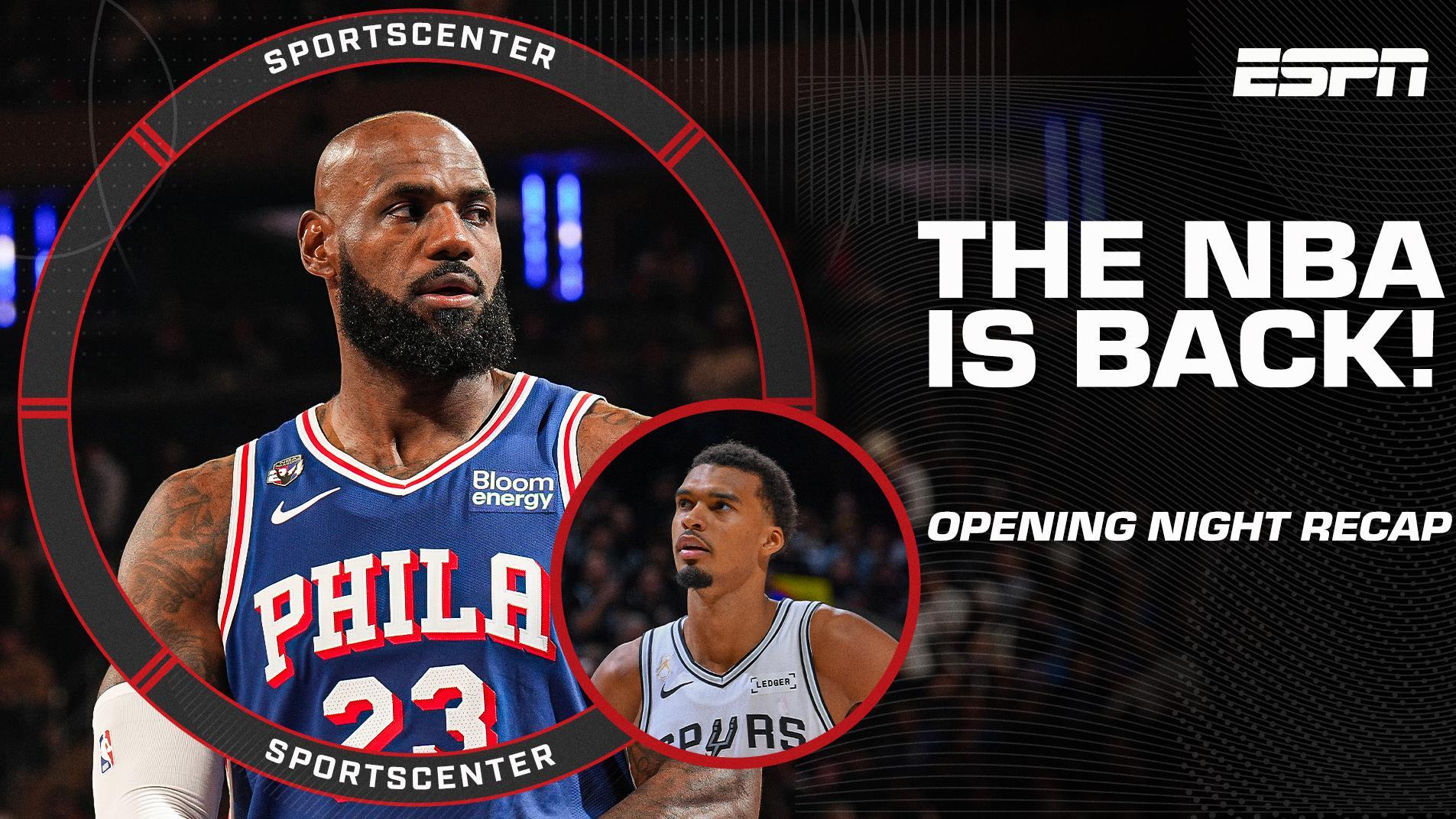NBA Opening Night Reactions! LeBron vs. MJ debate, Celtics concerns + MORE