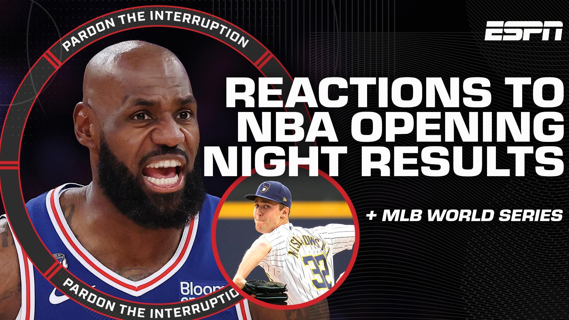 76ers look GOOD, Spurs' BAD loss + Should Brewers be CONCERNED for The Miz in World Series? | PTI