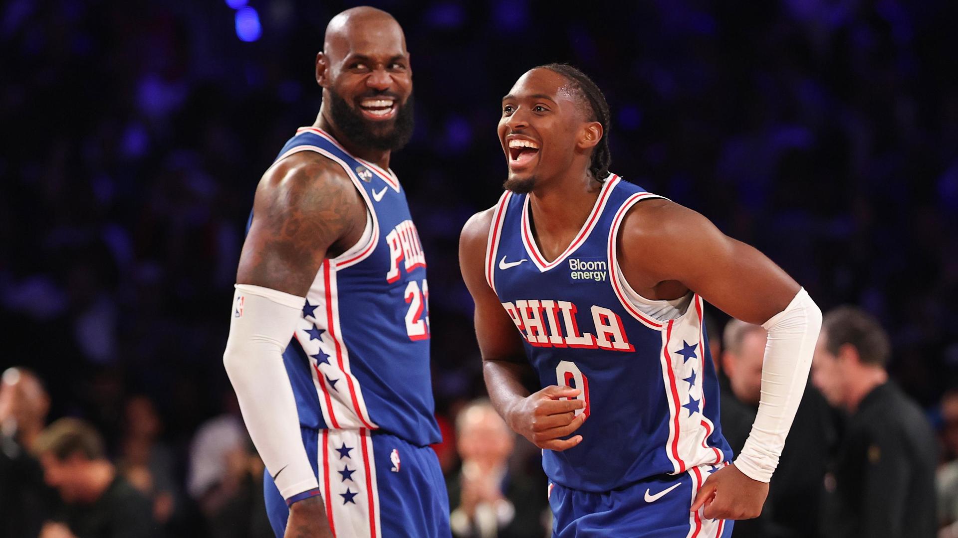 James, Embiid, Maxey spark 76ers' rally from 29 points down in home opener to stun Cavs 114-106