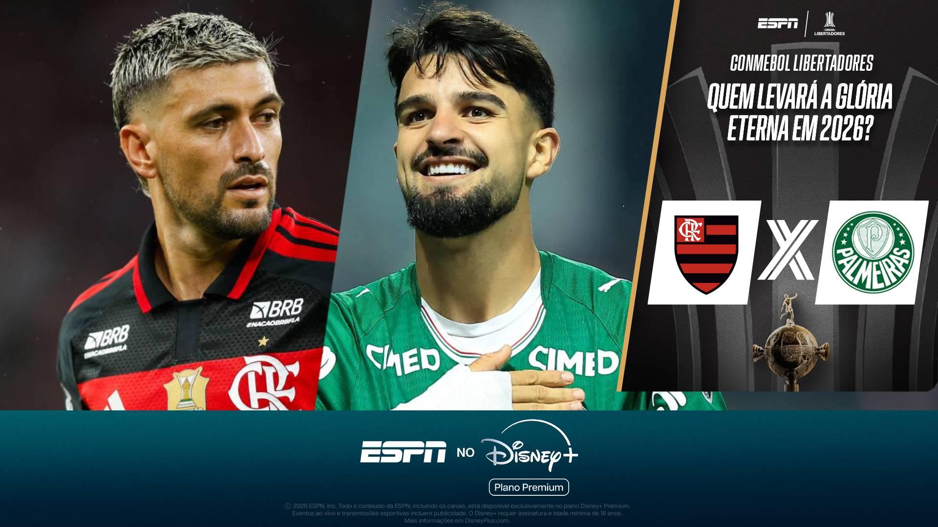 Flamengo ou Palmeiras, quem será campeão em reencontro na final da Libertadores? Veja palpites da ESPN