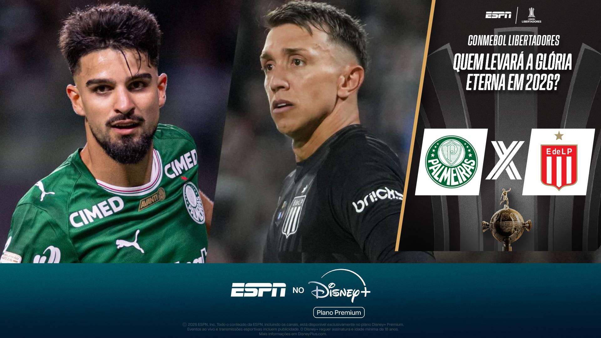 Palmeiras ou Estudiantes, quem será o campeão da Libertadores em 2026? Veja palpites da ESPN