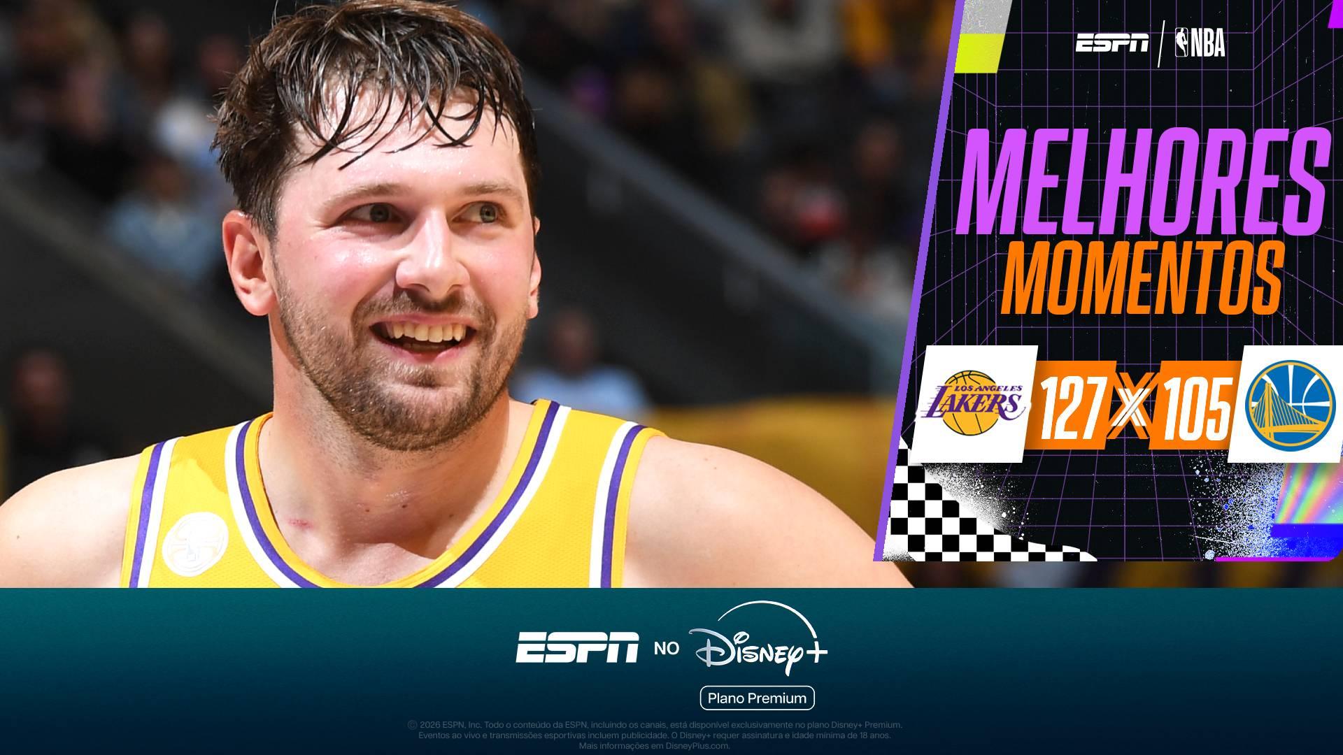Trio Doncic/Reaves/Kessler tem noite de gala em amasso dos Lakers sobre os Warriors