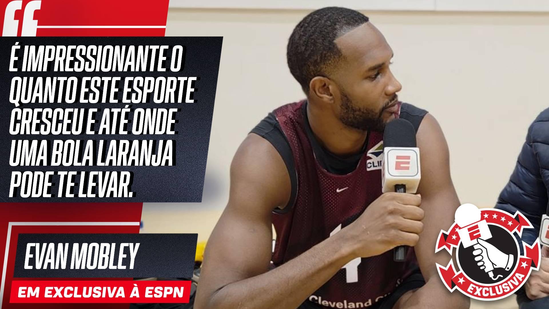 À ESPN, Evan Mobley fala sobre crescimento internacional da NBA e manda recado a torcedores brasileiros