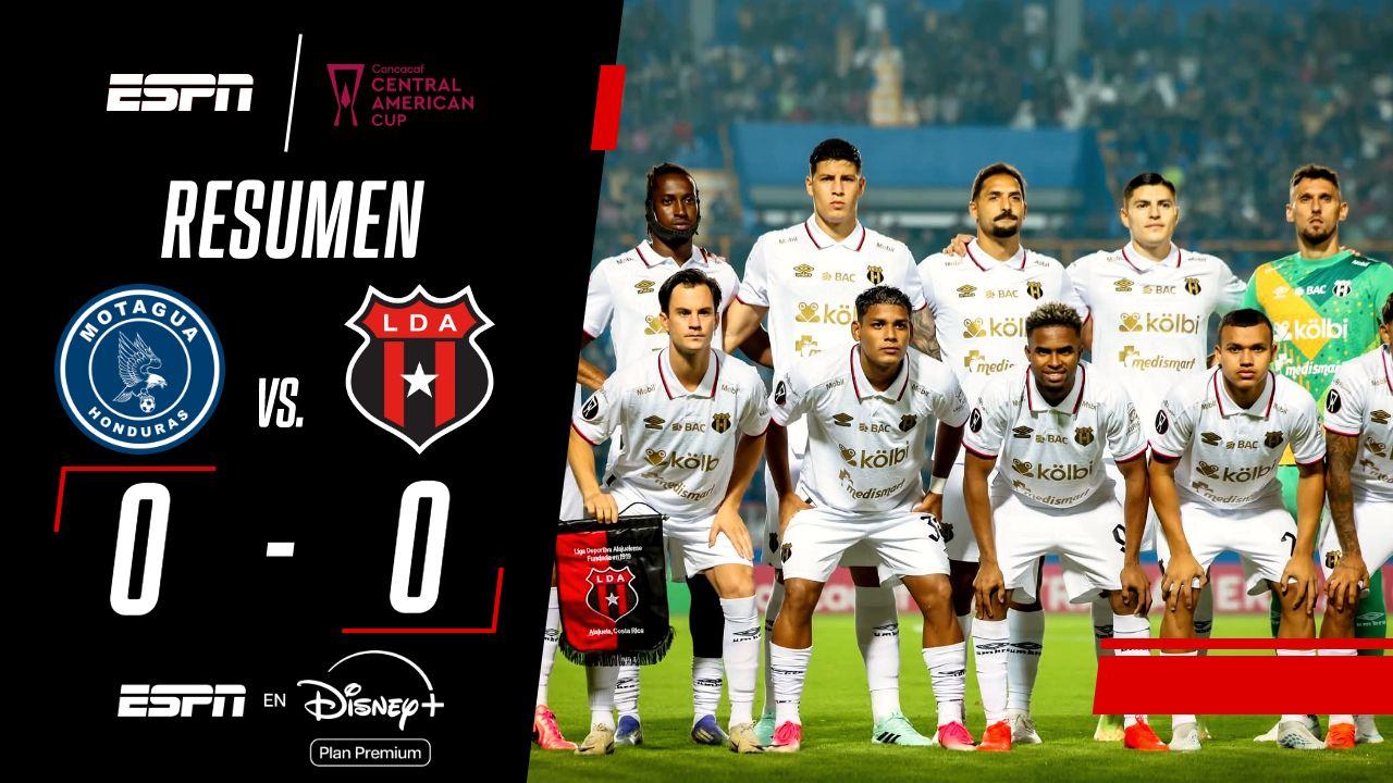 Motagua y Alajuelense igualaron 0-0 por la Concacaf Central American Cup