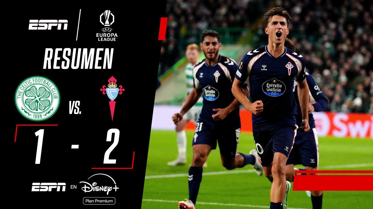 Celta derrotó al Celtic y sumó su primera victoria en la Europa League