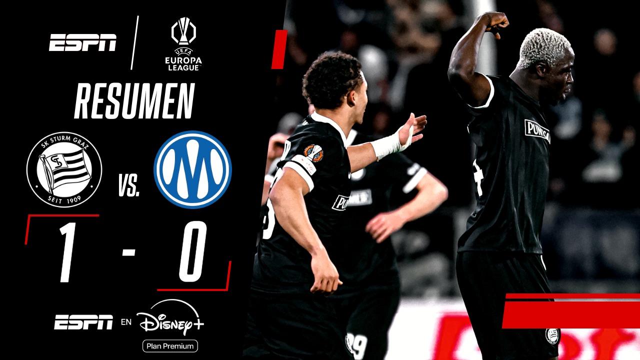 Sturm Graz dejó la sorpresa: ¡venció al Marsella 1 a 0!