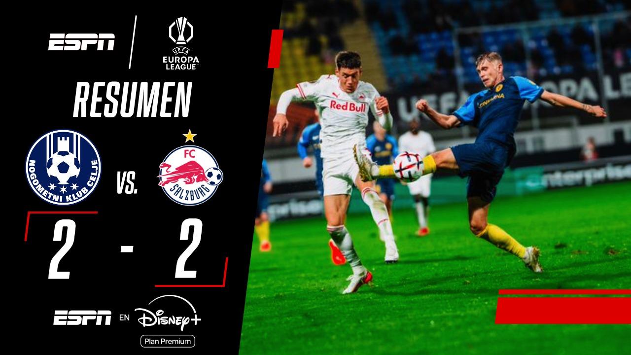 Salzburg y Celje igualaron por la UEFA Europa League