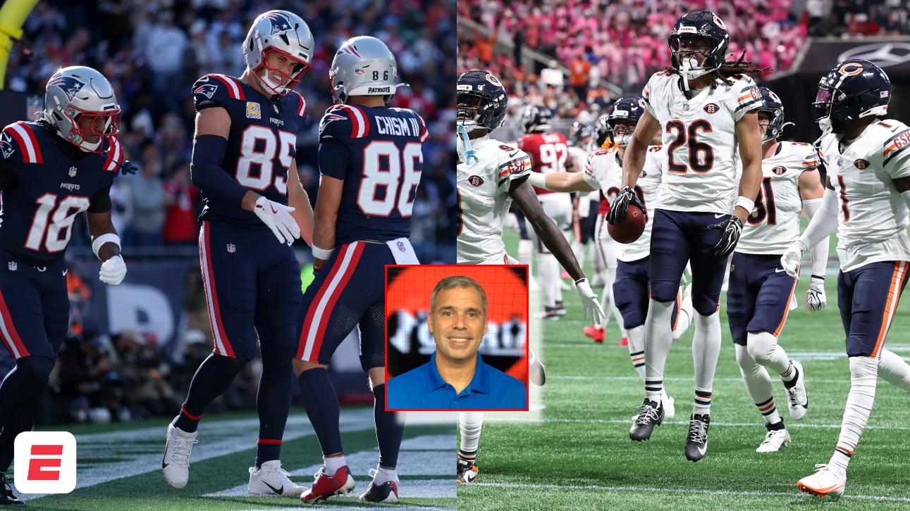 Patriots y Bears, choque de equipos con buen tirmo