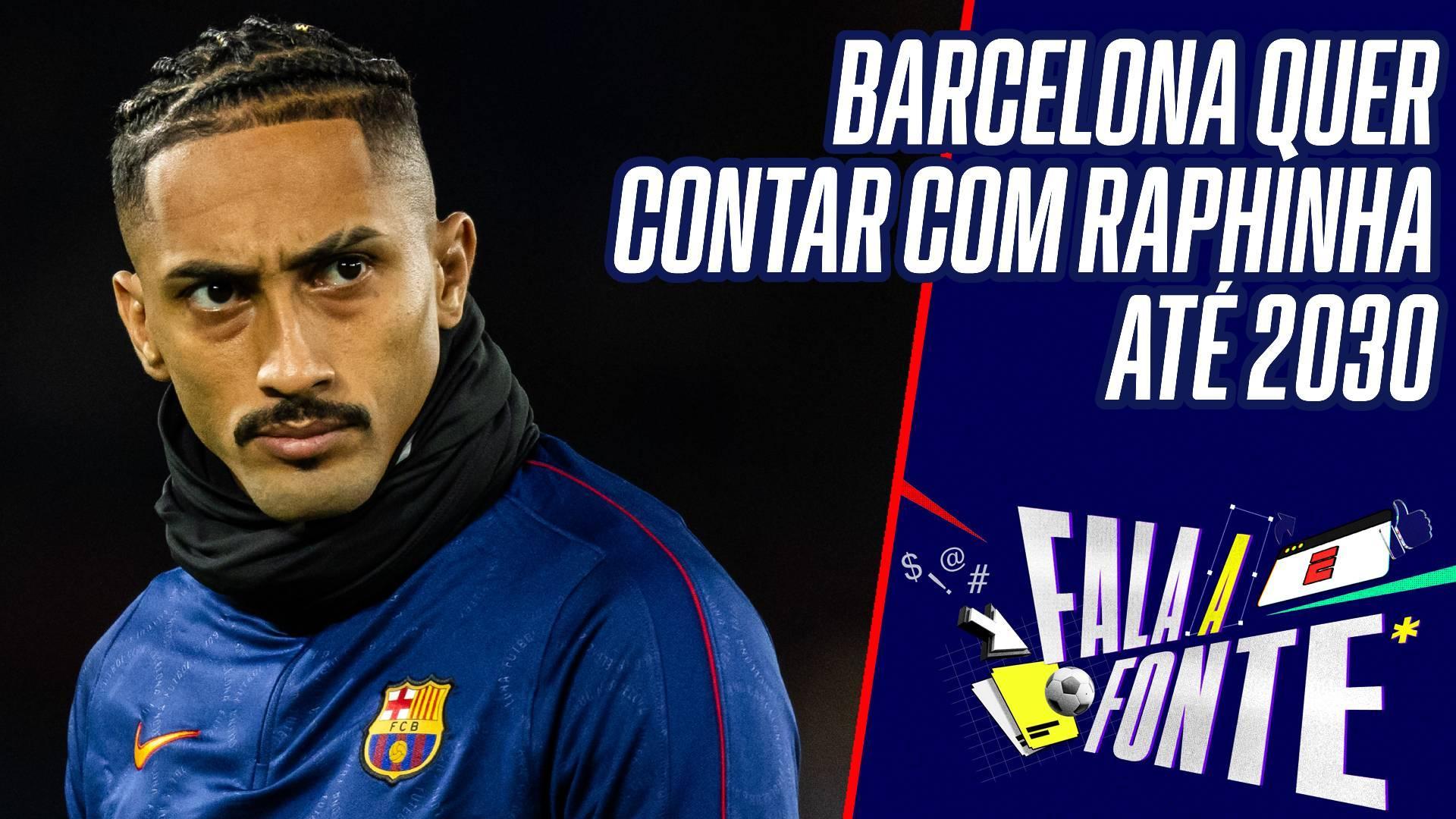 Raphinha em alta! Brasileiro encaminha renovação de contrato com o Barcelona até 2030