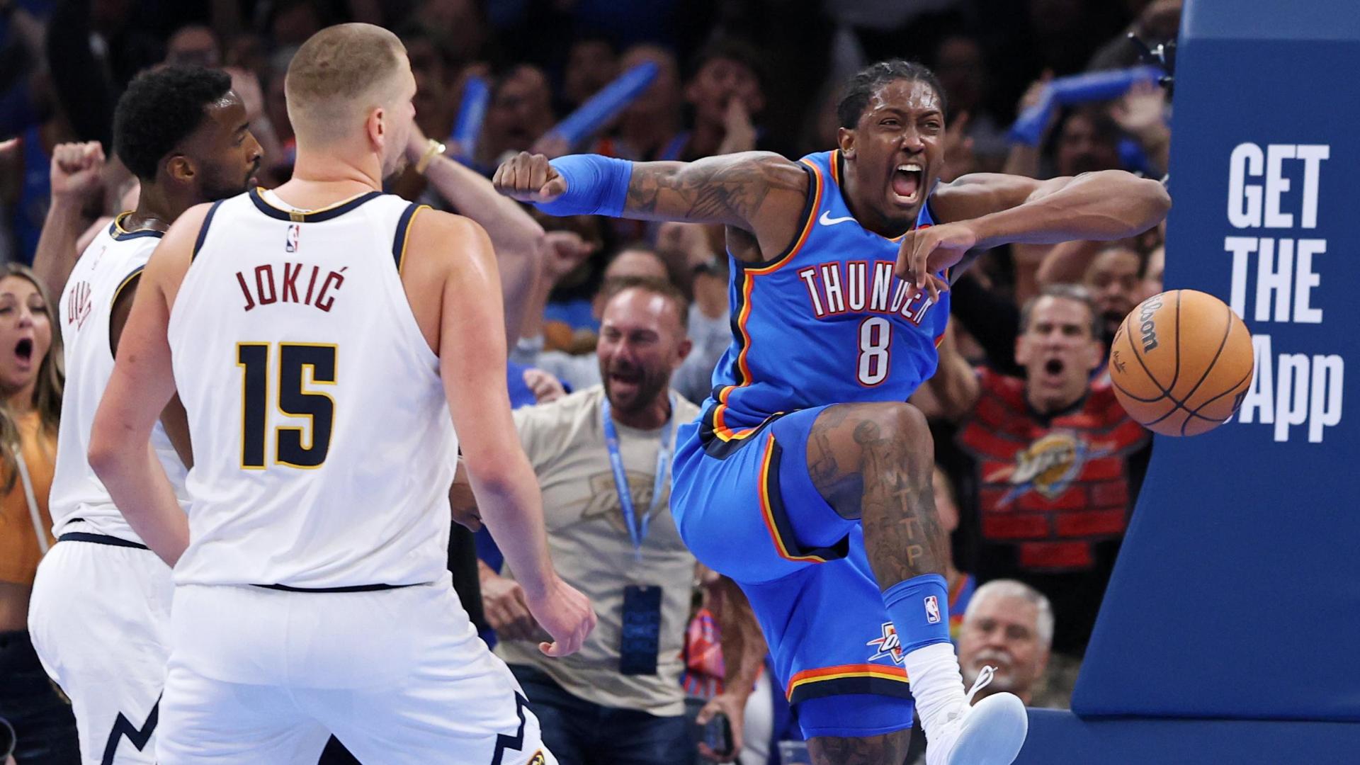 Thunder take down Nuggets 96-84 in home opener