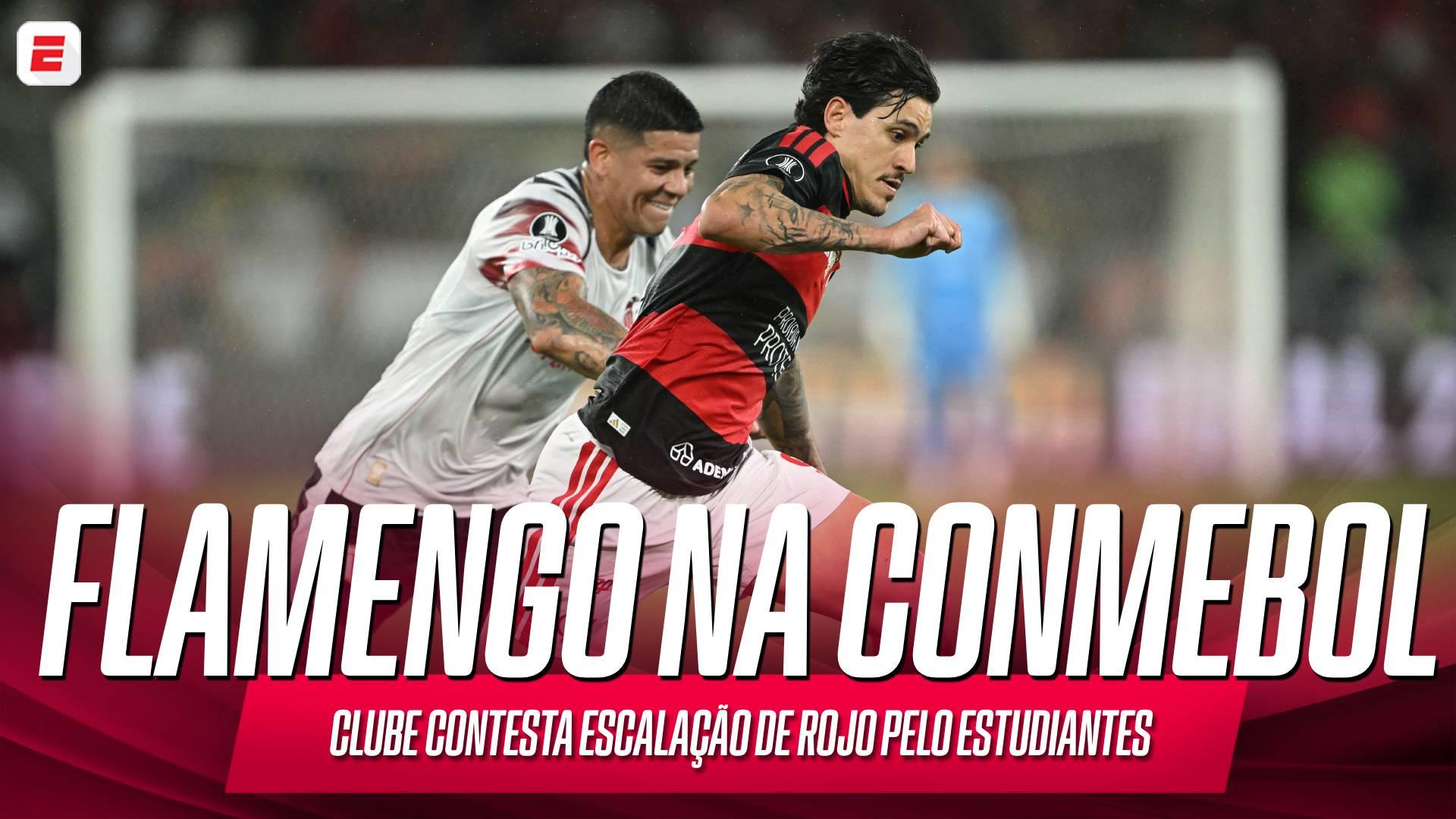 Flamengo na final da Libertadores? Clube contesta escalação irregular de Rojo pelo Estudiantes; VEJA